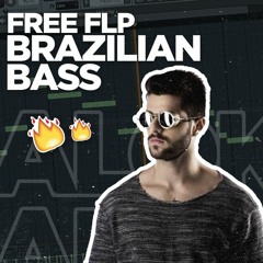 FREE BRAZILIAN BASS Style FLP Like ALOK 🔥