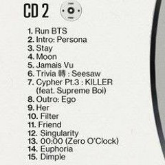 BTS (방탄소년단) - PROOF Tracklist CD 2(MP3_160K).mp3
