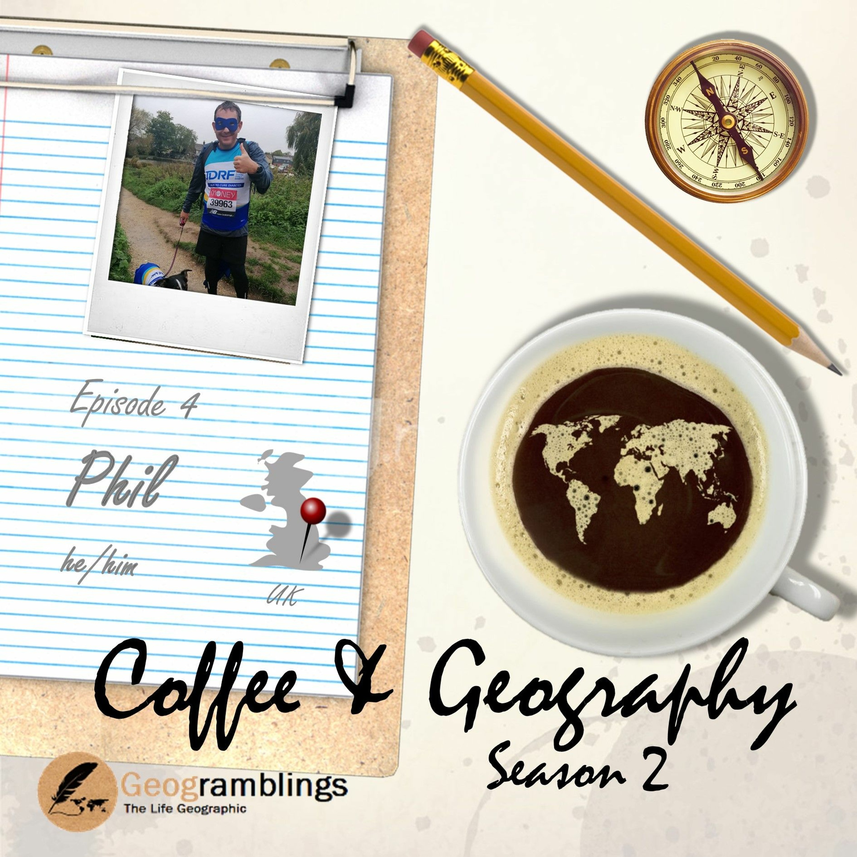 Coffee & Geography 2x04 Phil Humphreys (UK)