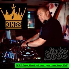 Disko klubb Promo DJ Set  5th March 2022 @ Kings Hull, mixed by Bats