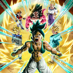 Dragon Ball Z Dokkan Battle: INT LR Super Saiyan 4 Goku Standby Skill OST Extended