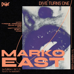 Matt Manly - Live @ Dive 1st Birthday ft. Marko East