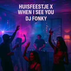 Huisfeestje X WHEN I SEE YOU - DJ Fonky Mashup