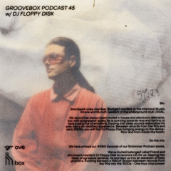 Schimmer Groovebox #045 w/ DJ Floppy Disk