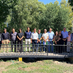 Agustín Ríos - Coparticipación: quinta mesa de trabajo con intendentes del Valle Medio