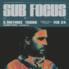 Sub Focus, K.Motionz, Turno, Solomon France Streetflicker Promo Mix January 2023