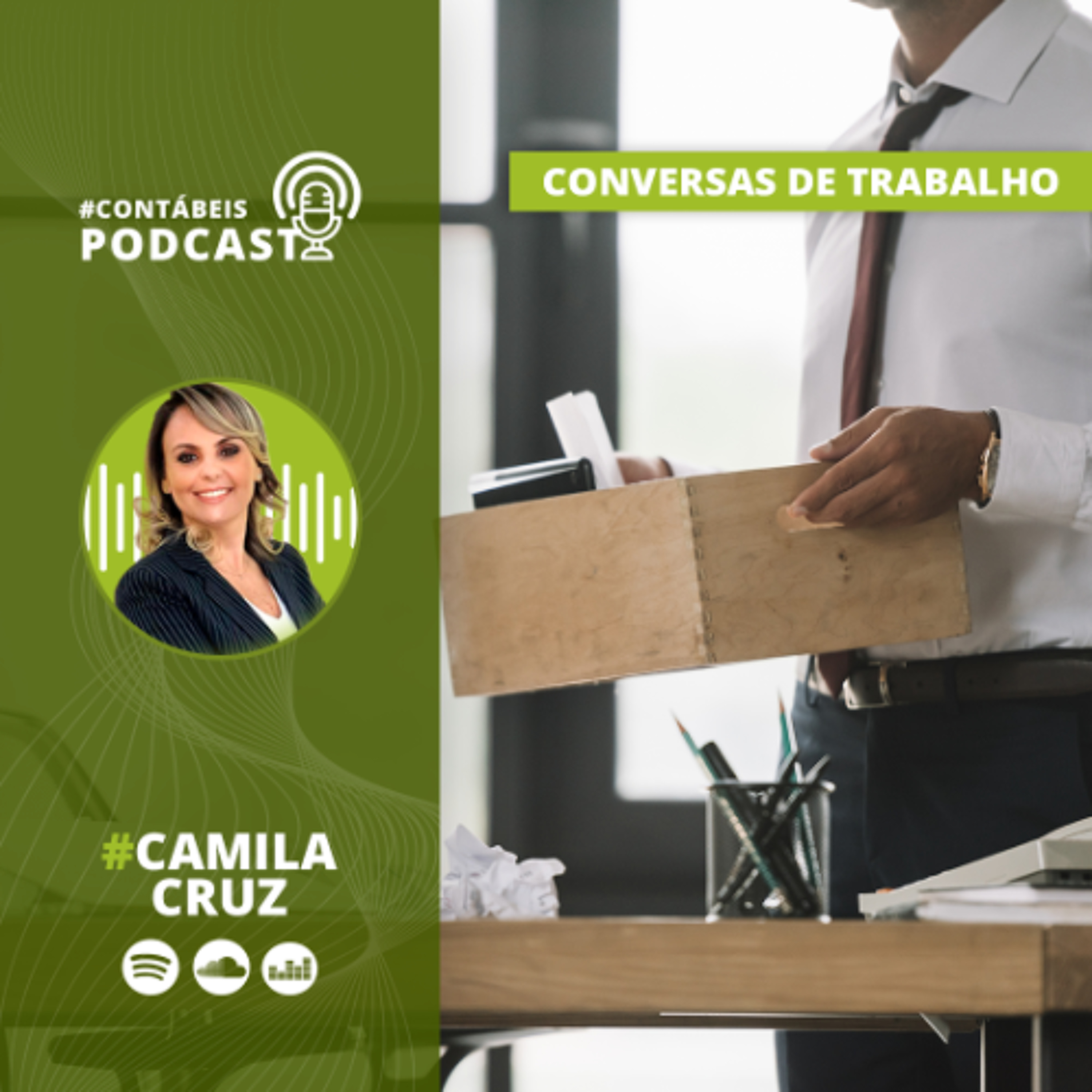Conversas de Trabalho 218: Empresa pode dispensar o empregado durante o aviso de férias? episode artwork