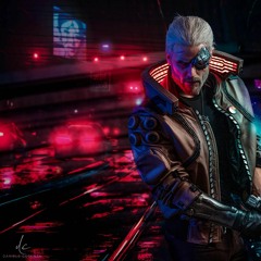 The Witcher main theme but in the style of Cyberpunk