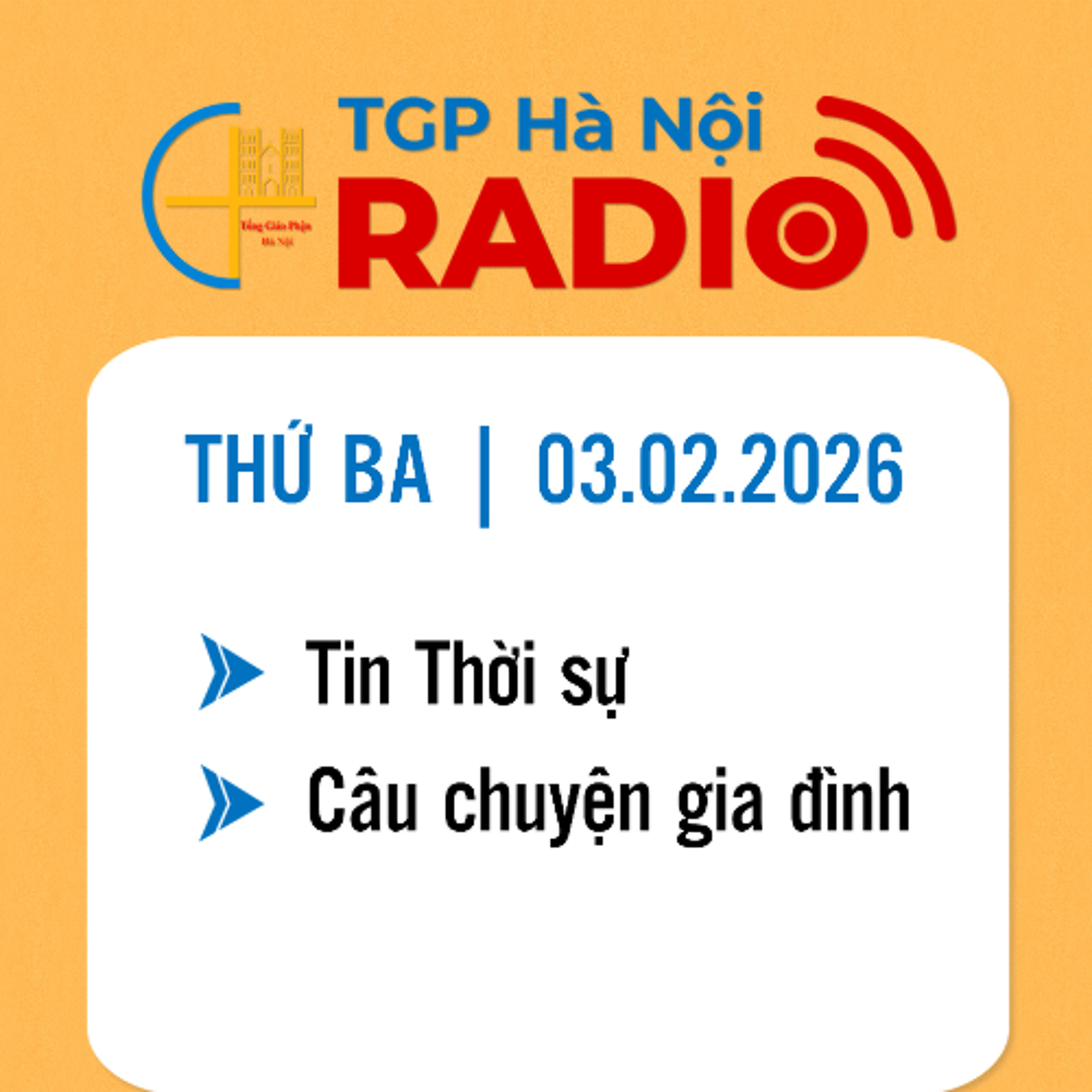 Thứ Ba ngày 03/02/2026