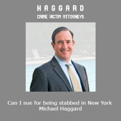 Can I sue for being stabbed in New York