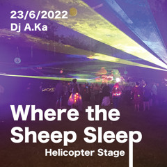 Dj A.Ka @ Where The Sheep Sleep_Helicopter Stage 2022