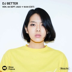 DJ Better Invite MIXMIX TV - 08 Septembre 2023