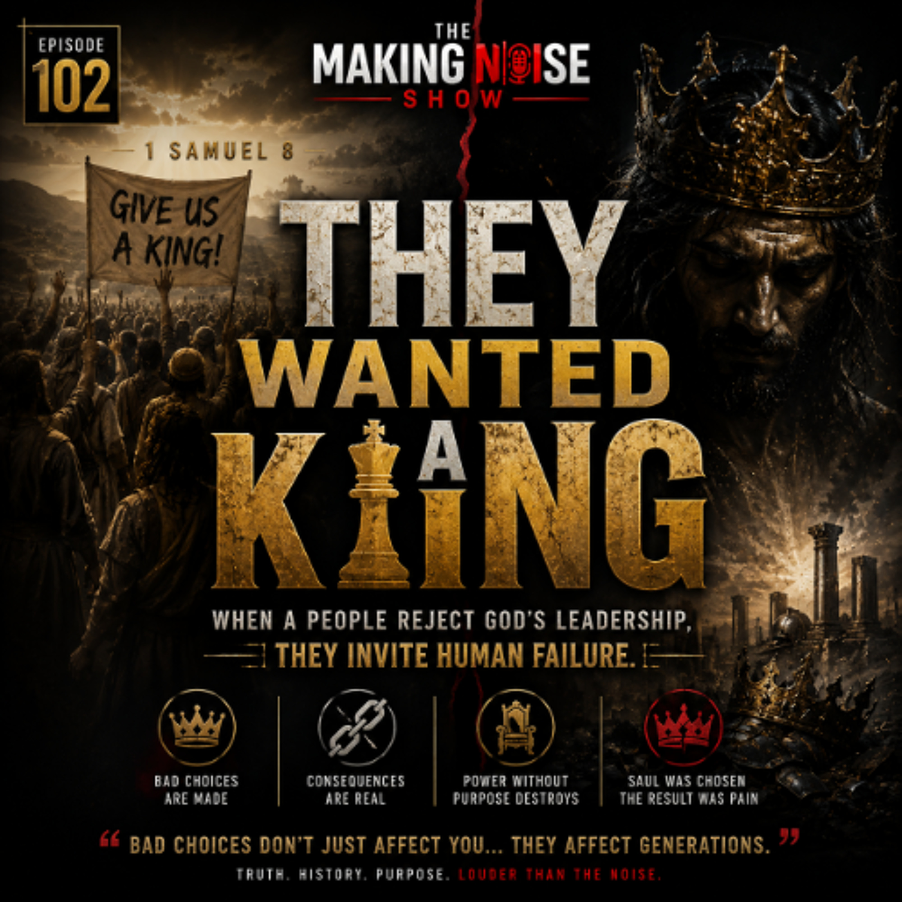THEY WANTED A KING episode artwork