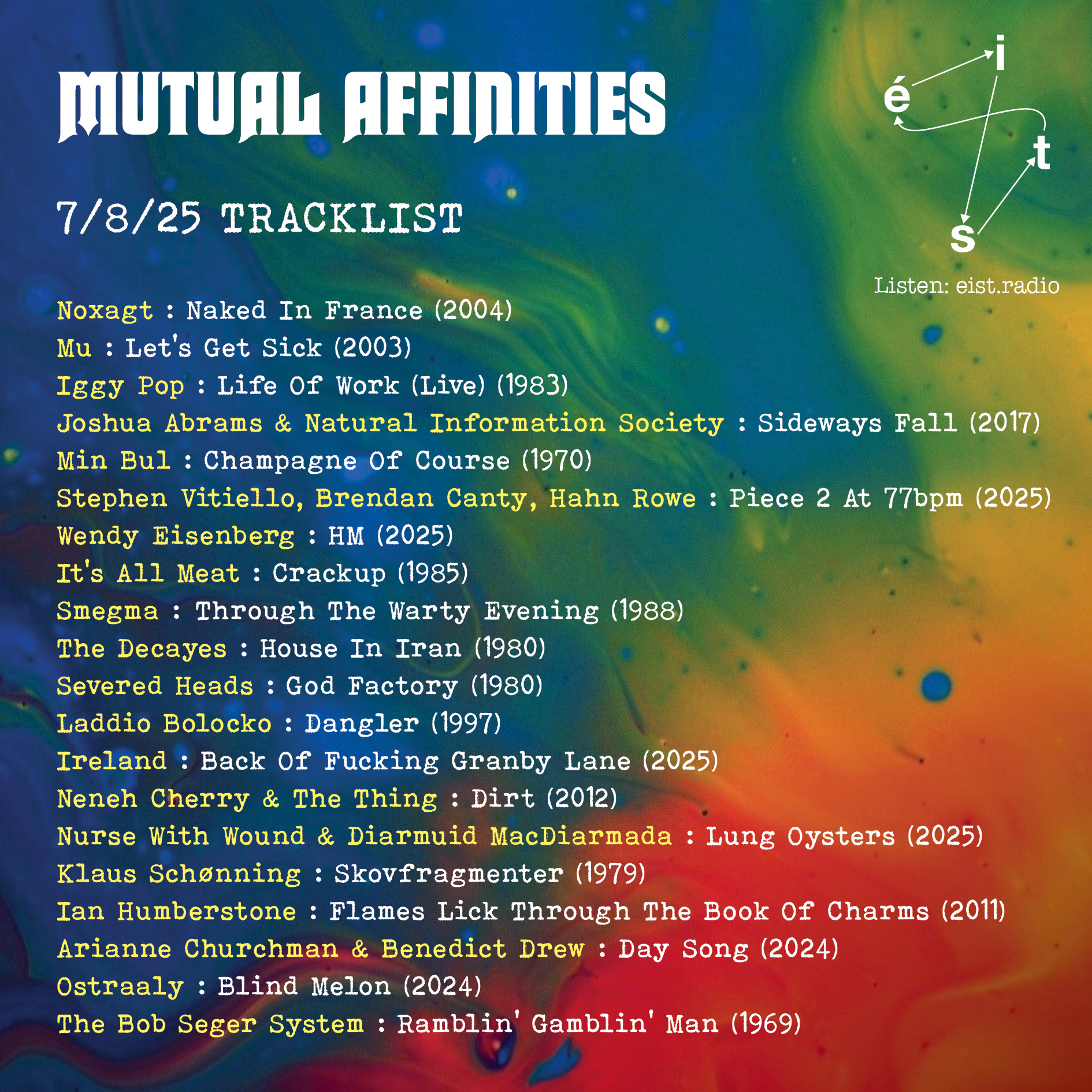 Mutual Affinities #3