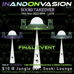 PrimAudiA, Vee Göke & Sean Carroll@InAnOnVasion9-Guitar, Singing & Raps Over PsyTech-11-11-2023