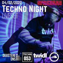 Warp Technopolis TECHNO - DUUSTERE DNS 6th Februari 2022 Spacebar053 Liveset registration