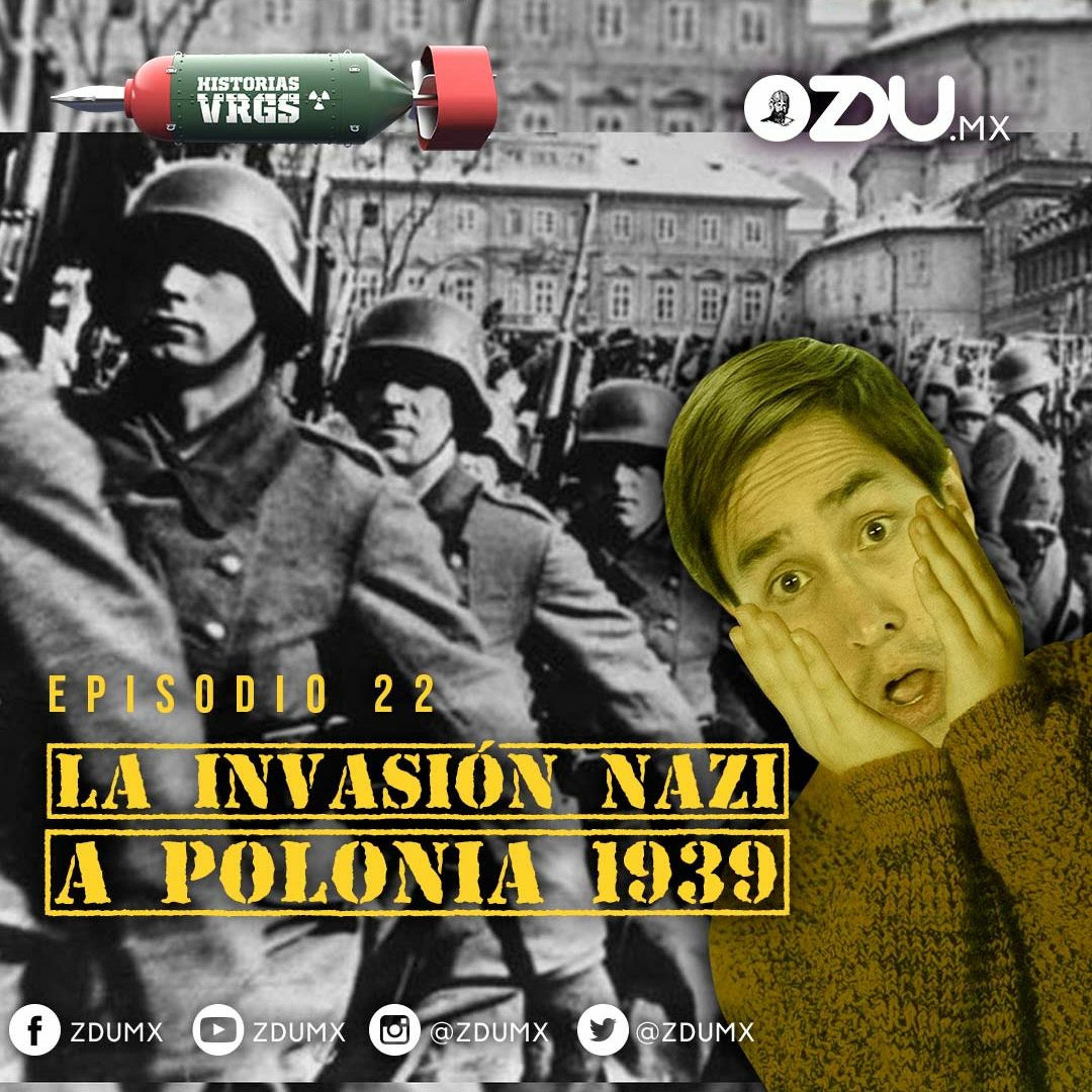 HISTORIAS VRGS EP 22 - La invasión Nazi a Polonia. episode artwork
