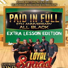 JIMMY BRITISH PAID IN FULL PT.5 [LIVE AUDIO]