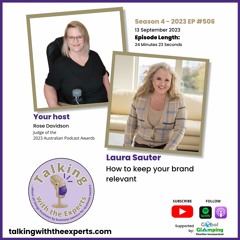 2023 EP506 Laura Sauter - The Power of Branding: Why Brands are the Reason People Buy from Us