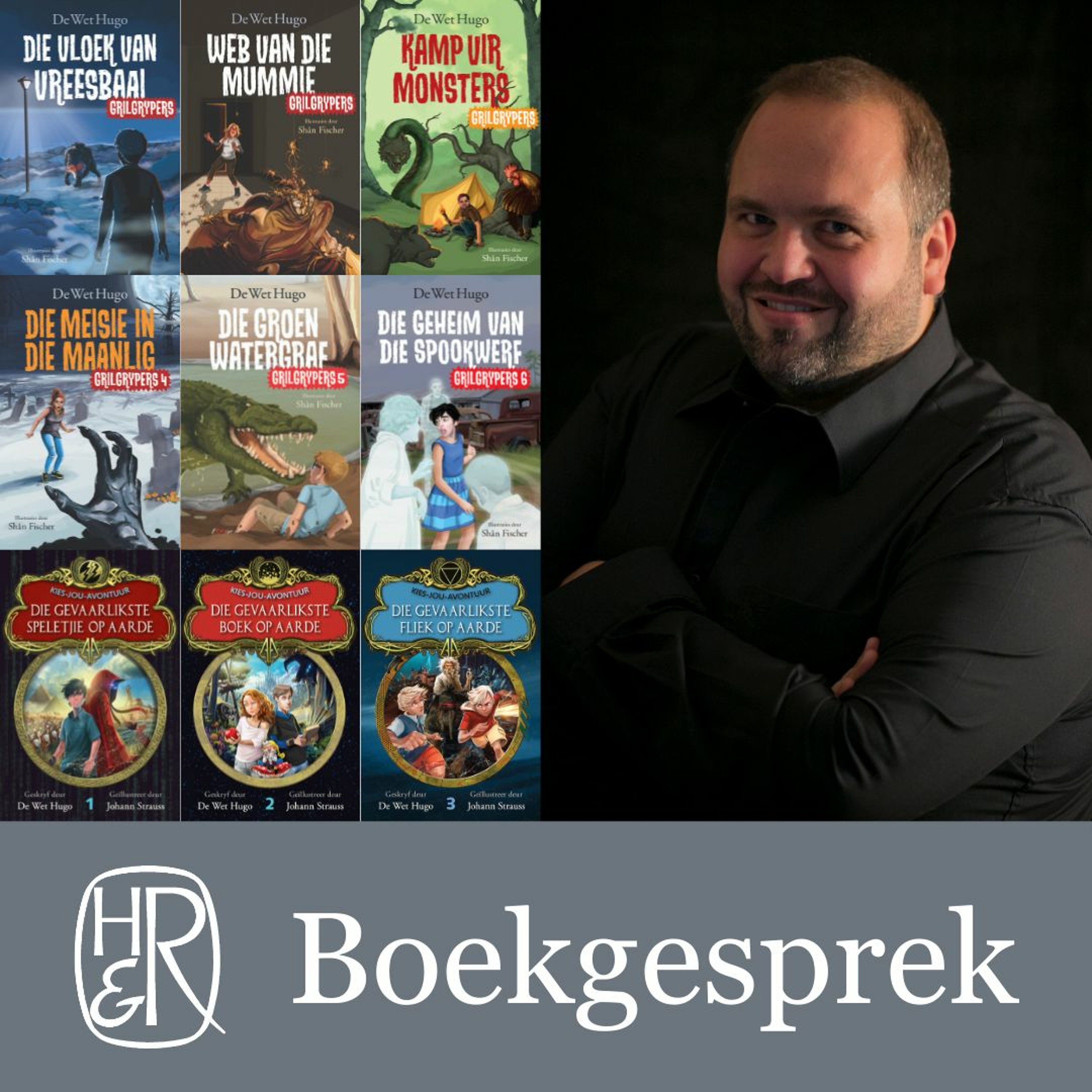 Human & Rousseau-boekgesprek: Dr Mia Oosthuizen gesels met De Wet Hugo oor sy kinderboeke