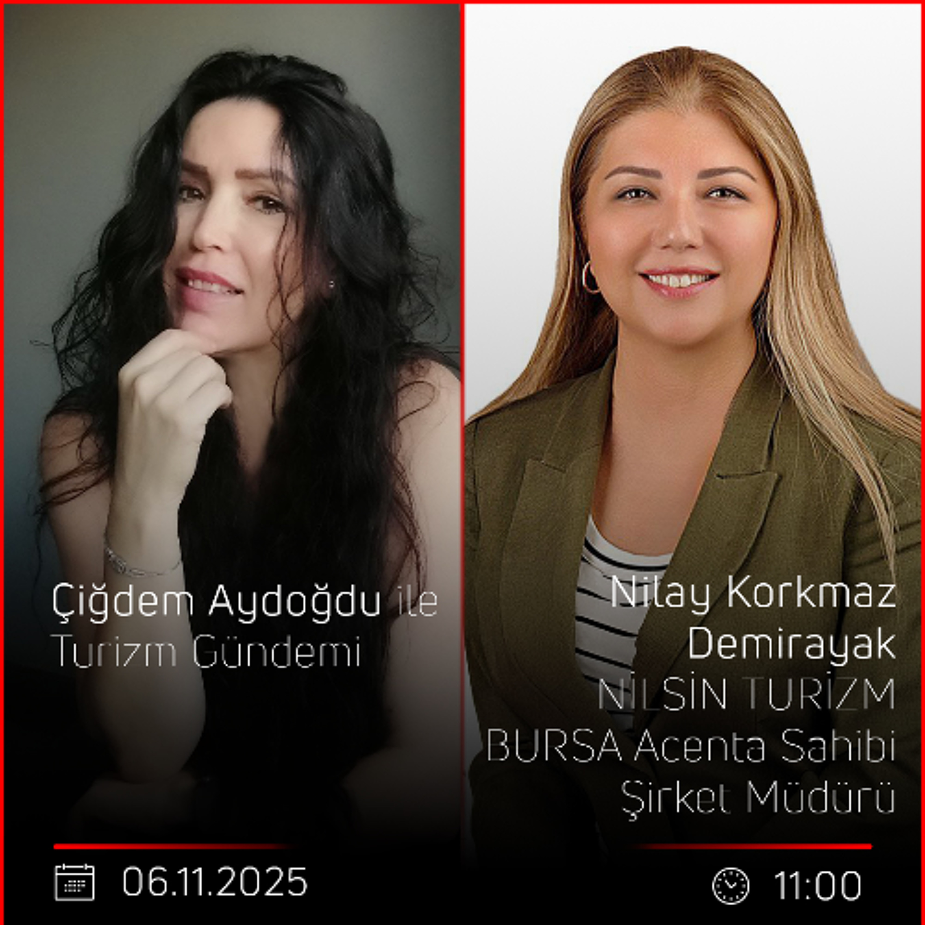 Nilay Korkmaz Demirayak – Çiğdem Aydoğdu ile Turizm Gündemi episode artwork