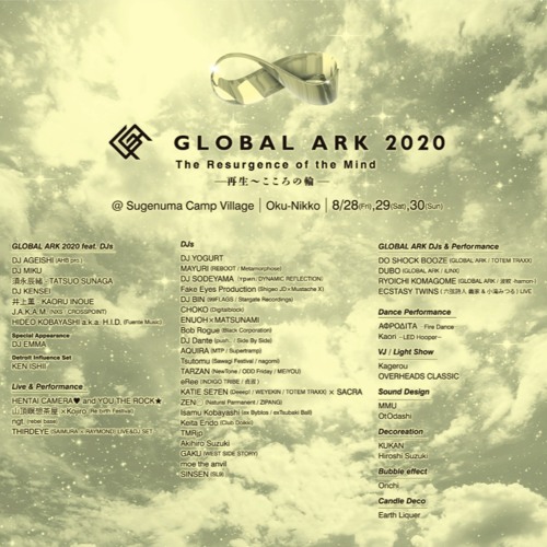 Fake Eyes Produciton(Shigeo JD+Mustache X) Live Show at GLOBAL ARK 2020