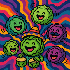 Bouncy Cabbages 06