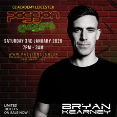 Bryan Kearney. LIVE at PaSSion ClaSSics. Jan 3rd 2026. O2 Academy Leicester.