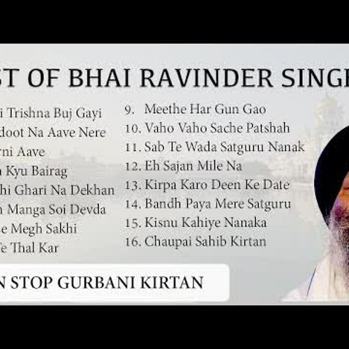 Best of Bhai Ravinder Singh Ji Darbar Sahib | Heart Touching NonStop Gurbani Kirtan | Latest Shabads