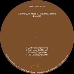 Komey - Quiet Mode [PNH035] (snippet)