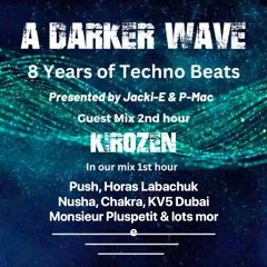 #452 A Darker Wave 14-10-2023 with guest mix 2nd hr by KiroZen