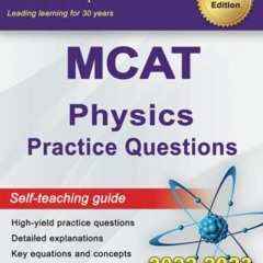 Access PDF EBOOK EPUB KINDLE Sterling Test Prep MCAT Physics Practice Questions: High