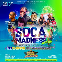 SOCA MADDNESS TAMPA 3-13-21 @DUNNS RIVER ISLAND CAFE