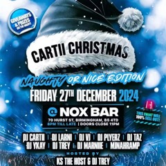 Cartii Christmas - Live Audio - Warm Up (Dancehall & Amapiano) Hosted by DJ TREY