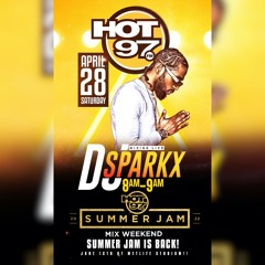 Dj Sparkx Hot 97 - Summer Jam Mix Weekend (Clean) No Commercials - Apr 2022