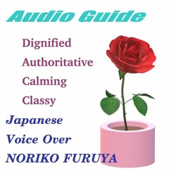 Audio Guide---Japanese /Dignified /Authoritative /Calming /Classy