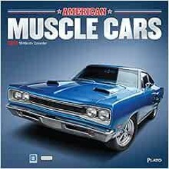Access [EBOOK EPUB KINDLE PDF] American Muscle Cars 2018 12 x 12 Inch Monthly Square Wall Calendar w
