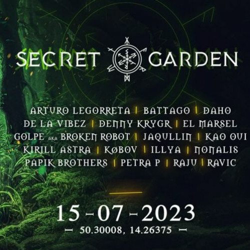 Stream Broken Robot - Secret Garden - 15.07.23 - CZ by BROKEN ROBOT / GOLPE  | Listen online for free on SoundCloud