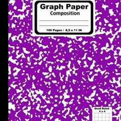 [PDF] ❤️ Read Graph Paper Composition: Grid Composition Notebook for Math and Science, Blank Qua