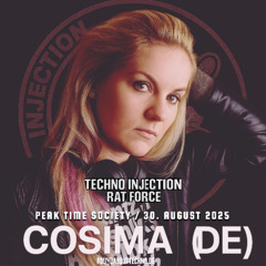 Cosima (DE) -  RatRadio Peak Time Techno  Society