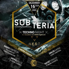 NaseFungus - Minimal Techno @ Subteria (NEST Ingolstadt)