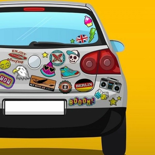 Stream Low Cost Self Cling Stickers in the UK from Bade Newby Listen