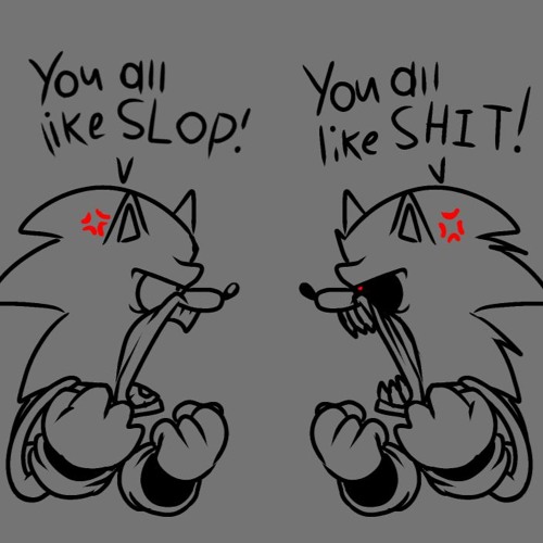 Slop vs Shit (Roose Rage Mix but It's a Sonic.exe and Sonic Cover)