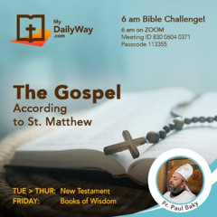 158-Matthew: Chapter 27:1-15 TRIALS of Jesus For My Sake part1  Fr Paul Baky 10.01.2025