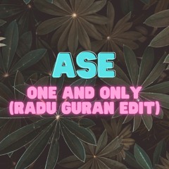 Ase - One And Only (Radu Guran Edit)