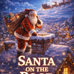 Santa on the Roof