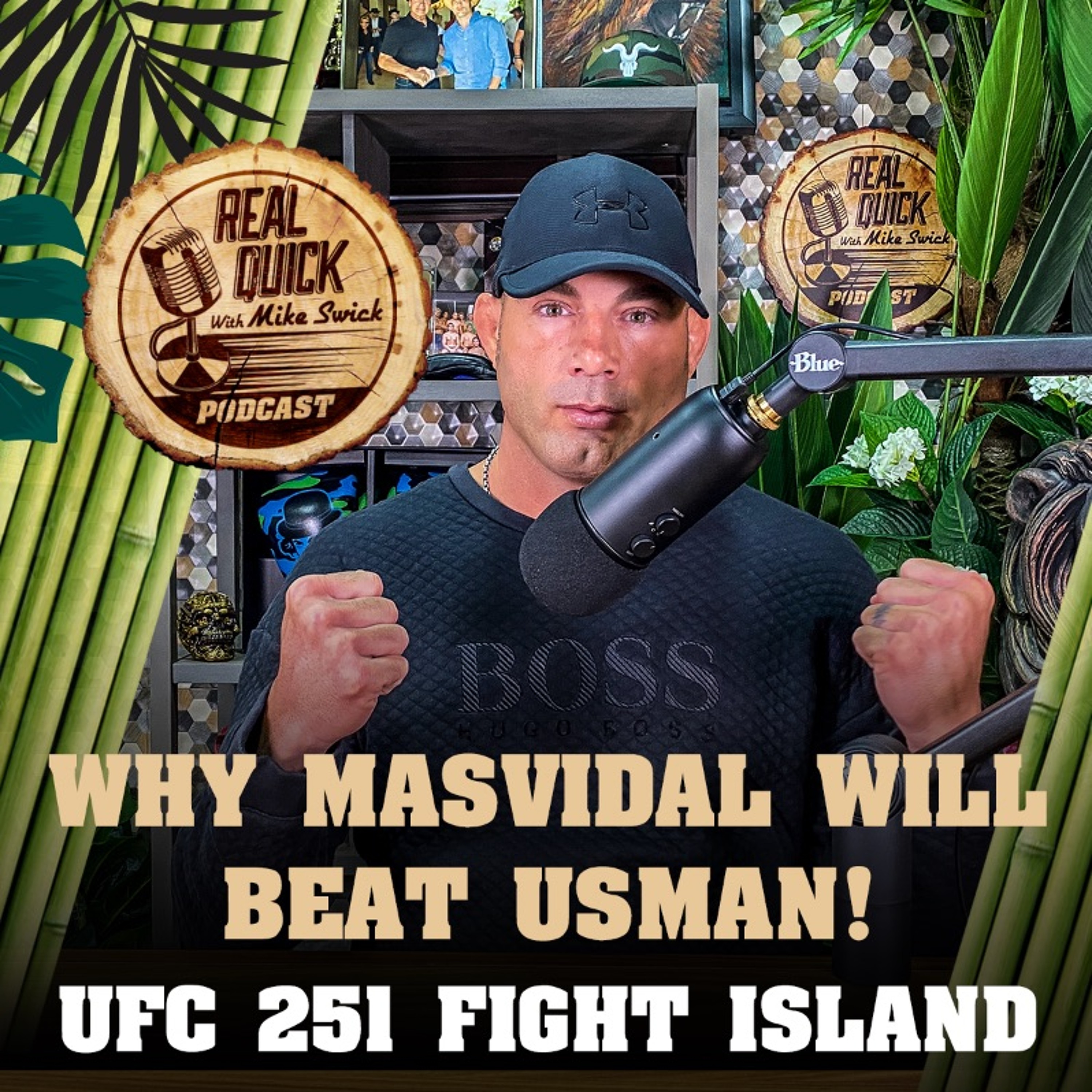 cover of episode Why Jorge Masvidal beats Kamaru Usman | Mike Swick Breaks Down UFC 251 Main Event Fight Island