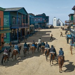 Busy Frontier Town