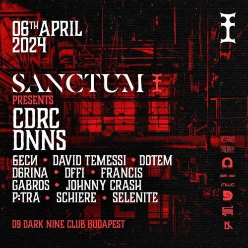 David Temessi @ Sanctum I D9 DARK NINE Budapest I  2024.04.06.