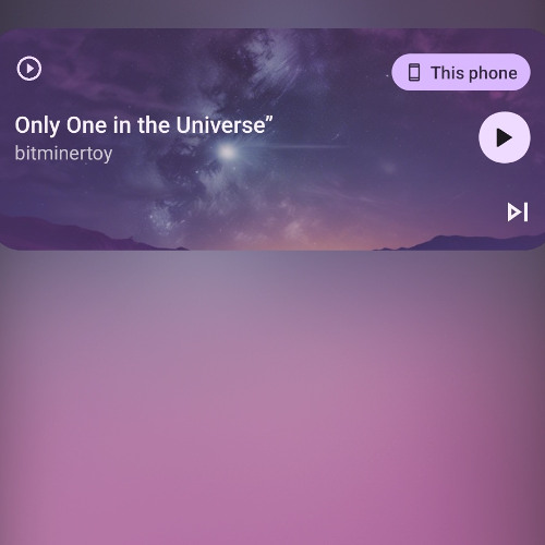 1 in the universe